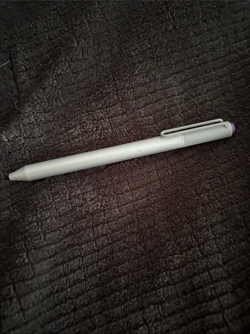 MS Surface Silver Stylus Pen with Purple eraser nice to have an extra one!